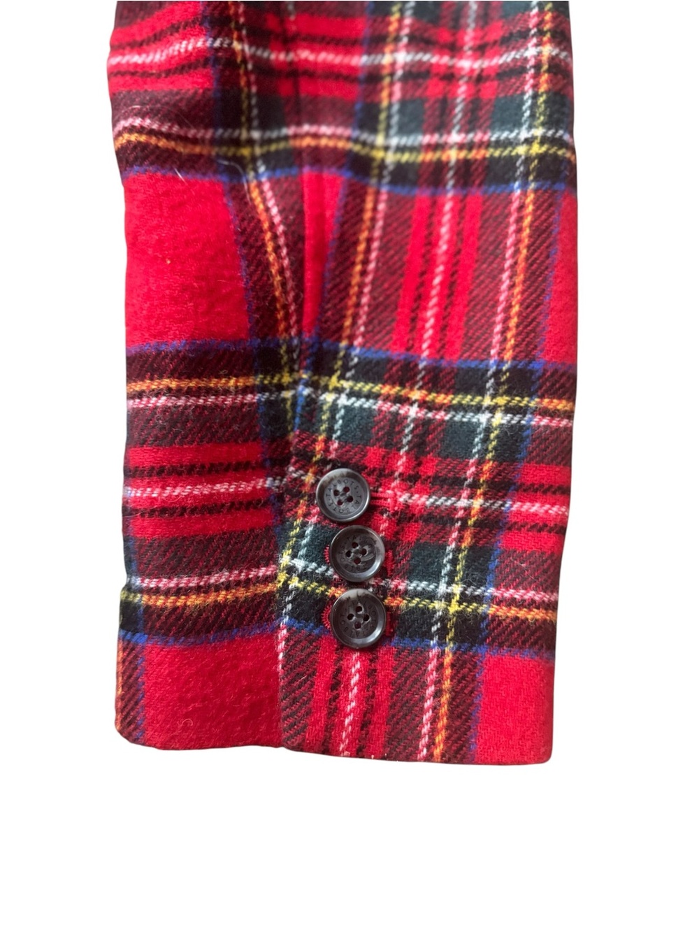 Talbots SHETLAND Wool-blend Plaid Blazer - Picture 10 of 15